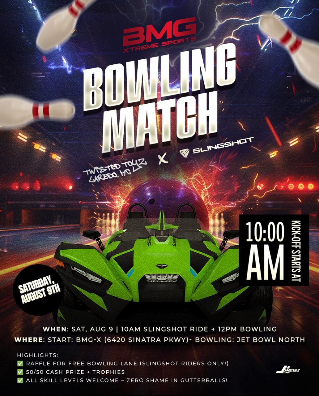 Twisted Toyz X BMG Xtreme Sports Bowling Match
